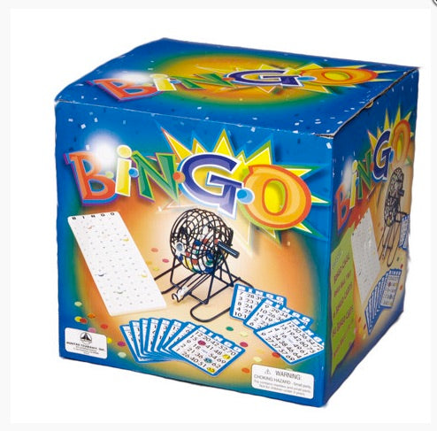 Bingo Number Cage, Cards and Balls