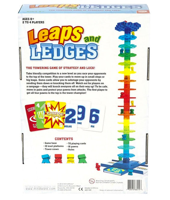 Leaps and Ledges Game