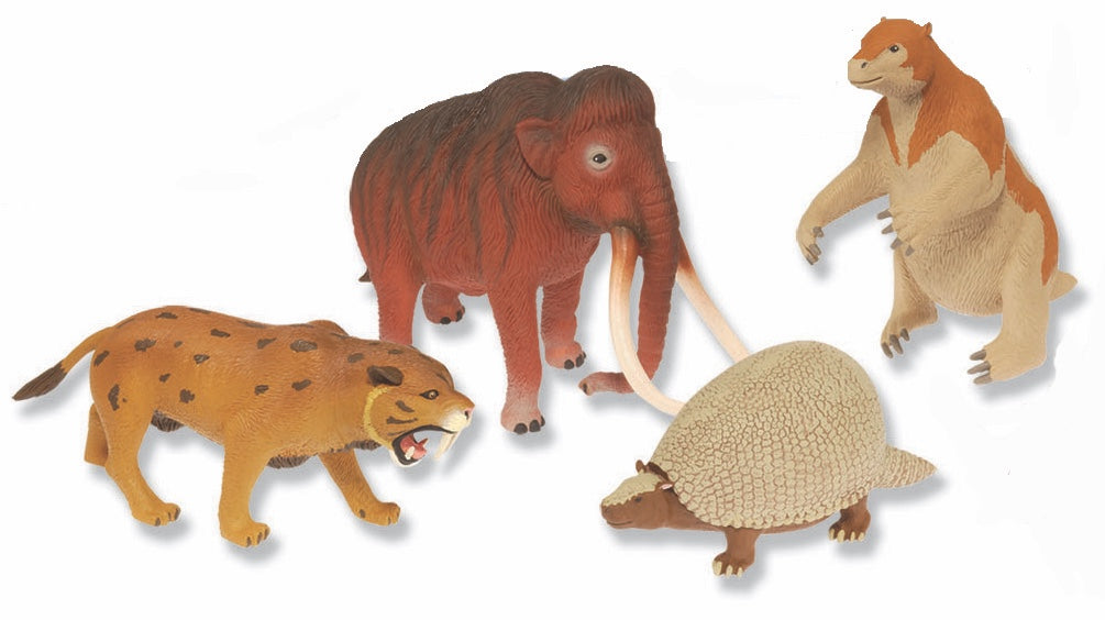Medium Ice Age Animals 4pcs