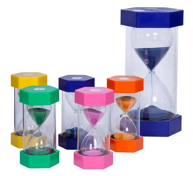 Large Sand Timer 5 Minute - Blue
