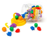 Fruit Counters in Jar 60pcs