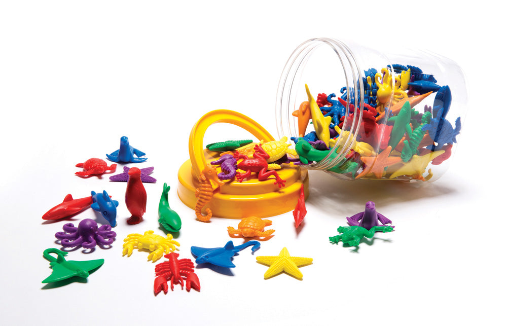 Sealife Counters in Jar 84pcs