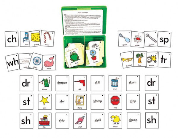 Snap Cards Sound, Read and Snap