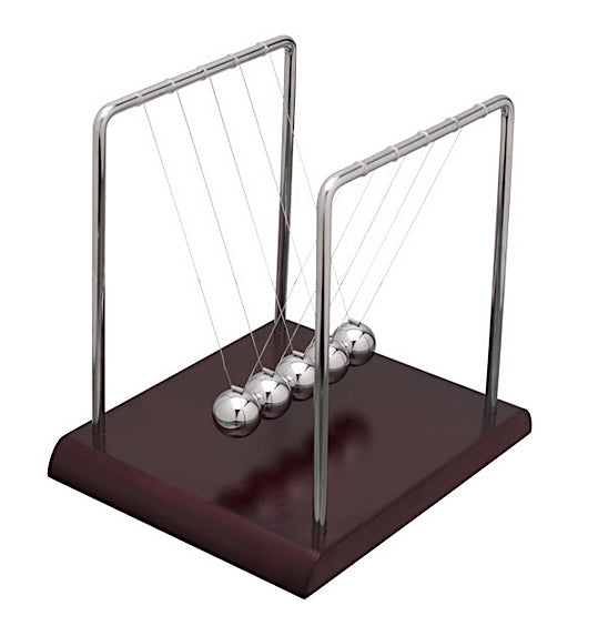 Newtons Cradle 17.5cmH x 17.5cmW x 11.5cmD