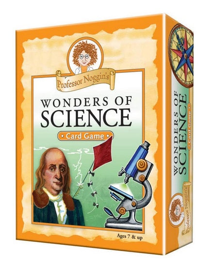 Professor Noggins Card Quiz Game Wonders of Science