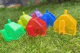 Large Translucent Coloured Funnels 6pcs