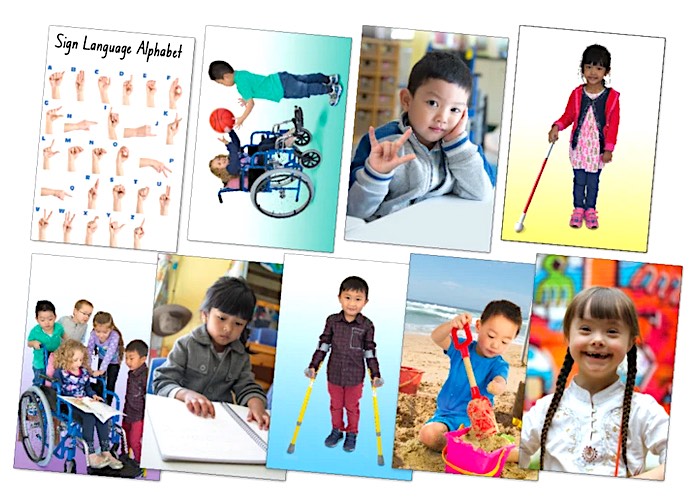 Different Abilities Poster Set of 9