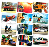 Emergency Services Posters Set of 12