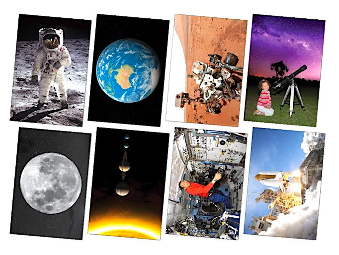 Universe Posters Set of 8