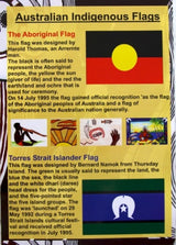 Indigenous Australian Flags Laminated A3 Poster