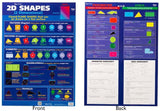 2D Shapes Double-Sided Poster