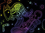 Scratch Art A4 Cards 12pcs