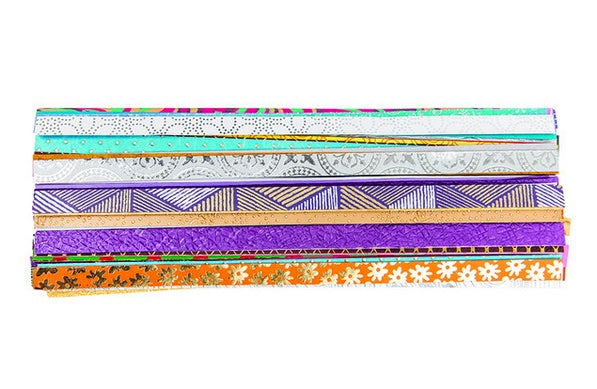 Handmade Paper Strips 100g
