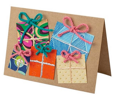 Kraft Card & Envelope 12cm x 17cm (folded) 20pcs