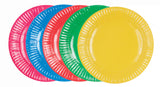 Coloured Paper Plates 18cm x 50pcs