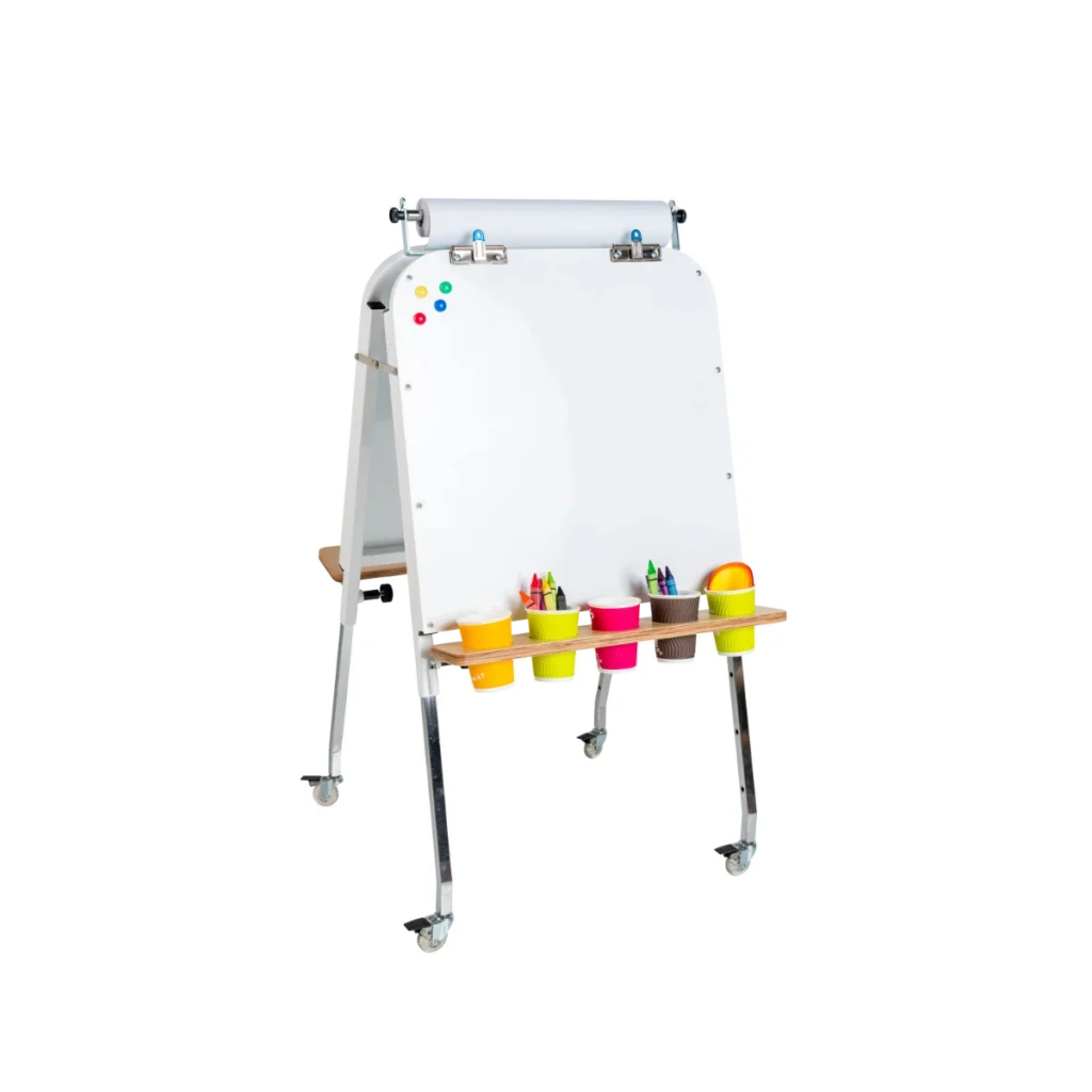 Double-Sided Magnetic Whiteboard Art Easel – Adjustable Height