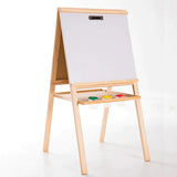 Smart Multifunction Art Easel with Paper Roll and Paint Pots 106cmH
