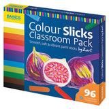Colour Paint Slicks Classpack 96pcs