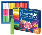 Colour Paint Slicks Classpack 96pcs