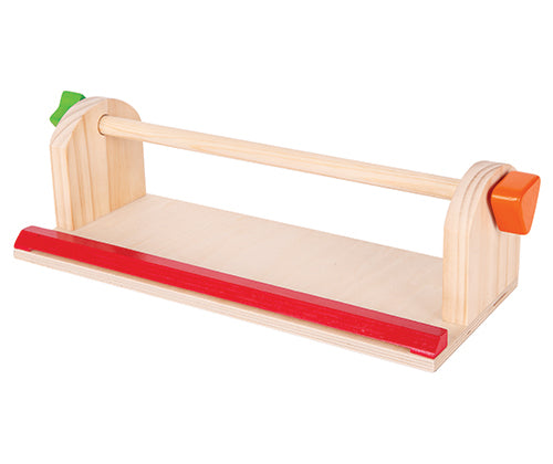 Paper Roll with Wooden Dispenser