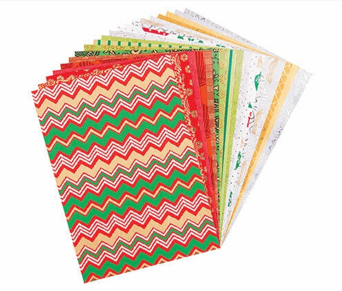 Handmade Christmas Papers A4 20pcs