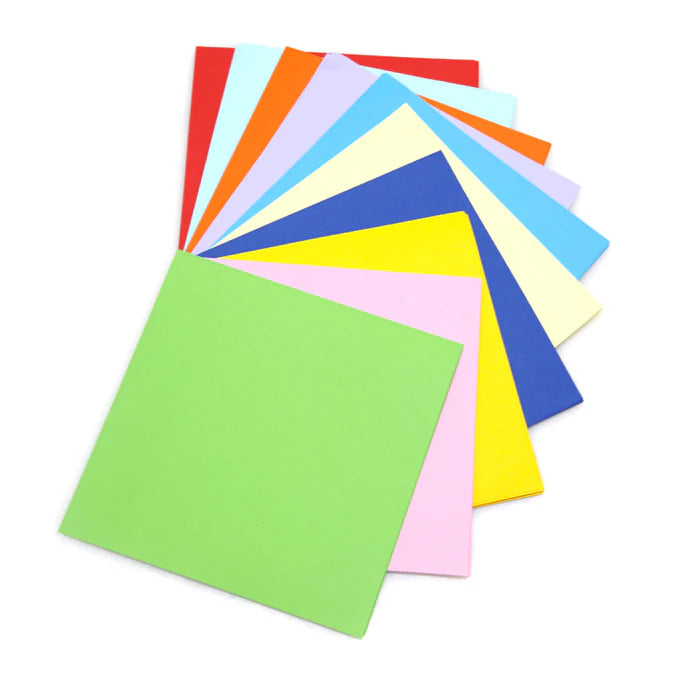 Origami Paper Colour Squares 72pcs