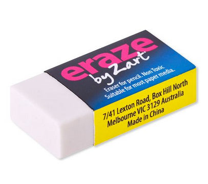 White Erasers 30pcs