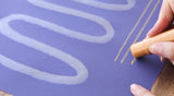Metallic Gold and Silver Paint Slicks 12pcs