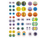 Lenticular Moving Eyes Stickers 144pcs
