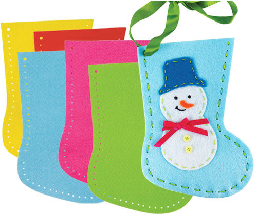 Felt Stockings 10 Pairs 20pcs
