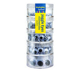 Stackable Joggle Eyes Black & White 550pcs