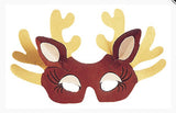 Cardboard Reindeer Masks 15pcs