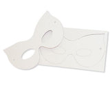 White Cardboard Eye Masks 50pcs