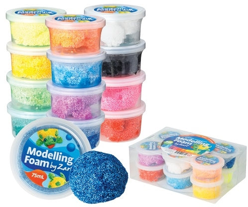 Modelling Foam Set Assorted 12pcs