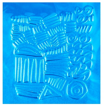 Aluminium Embossing Foil A4 Coloured 10pcs