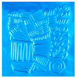 Aluminium Embossing Foil A4 Coloured 10pcs