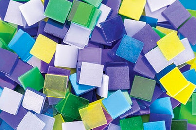 Deco Mosaic Tiles Cool Colours 150g
