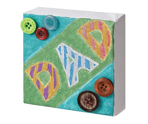 Streched Canvas on Pine Frame 10cm x 10cm