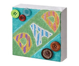 Streched Canvas on Pine Frame 10cm x 10cm
