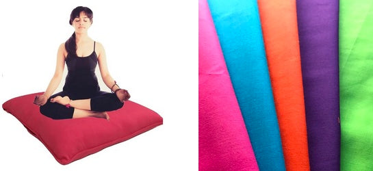 Giant Floor Cushion With Polyester Filled Insert 90cm x 90cm BLUE