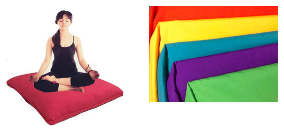 Giant Floor Cushions (Set B) With Polyester Filled Inserts 90cm x 90cm Set of 5