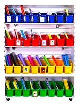 Book and Storage Tubs Set of 32