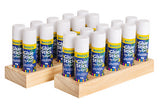 20 Glue Sticks 35g and Two Wooden Holders