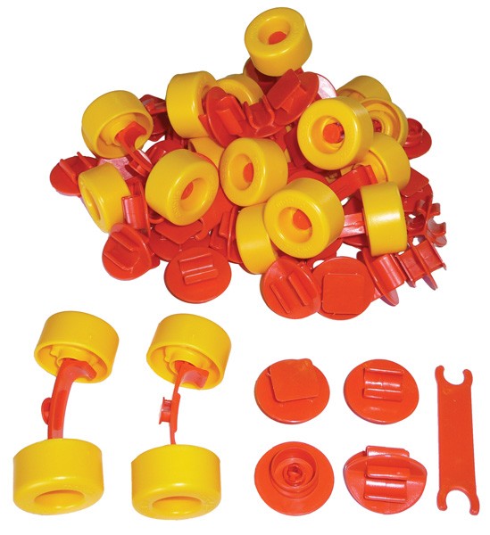 Mobilo Connectors and Wheels 78pcs