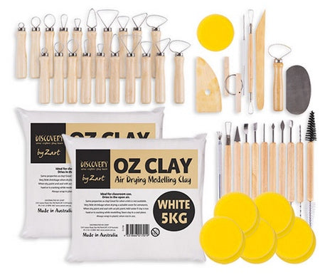 Air Dry-No Kiln Clay Kit