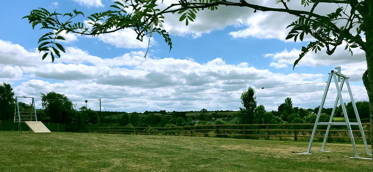 Commercial Zip Line Complete Kit 25m With Monkey Hanger