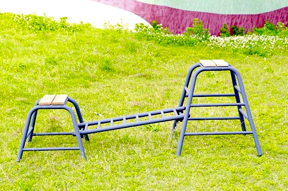 Aluminium Anti Slip Platform Trestles and Ladder Set 3pcs