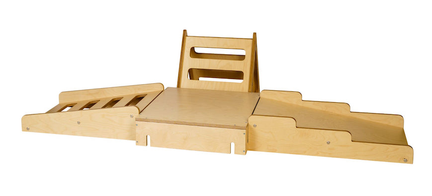 Solid Birch Indoor Climbing Set 4pcs