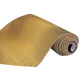 Cardboard Metallic Ripple Gold 75cm Roll