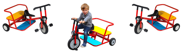 Set of 3 E Trike Rickshaw Taxis